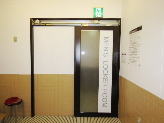 名古屋市瑞穂区　半自動ドア修理　DIA スライドクローザー部品取替　施工後
