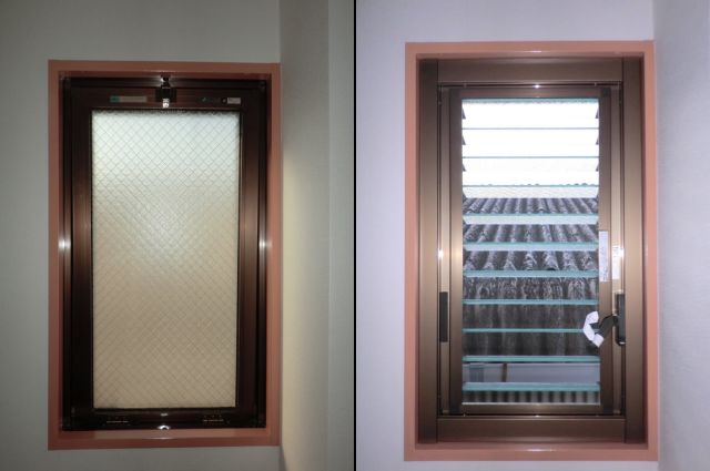 窓の断熱対策　薄型遮熱断熱複層ガラスへの取替工事　名古屋市