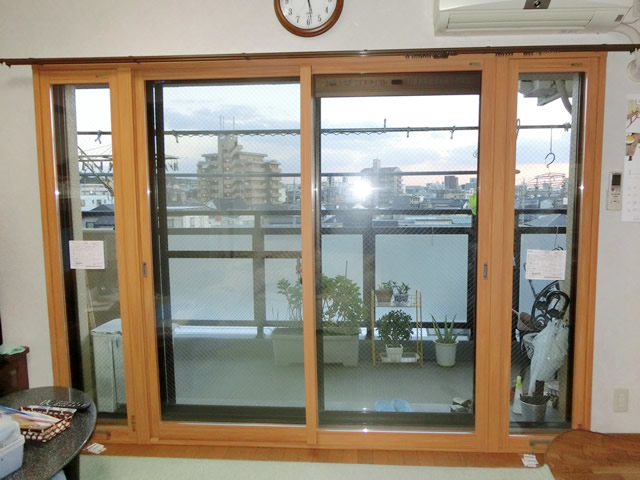 窓の結露対策　リクシル内窓インプラス＜１＞　名古屋市天白区
