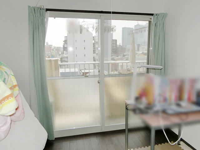 窓の防音対策　リクシル　内窓インプラス　名古屋市中村区