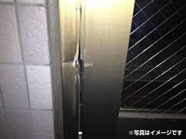 玄関の防犯対策　センサーライト　防犯カメラ設置　名古屋市