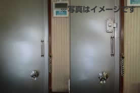 ドアの防犯対策　錠前取替工事　面付補助錠取付工事　名古屋市