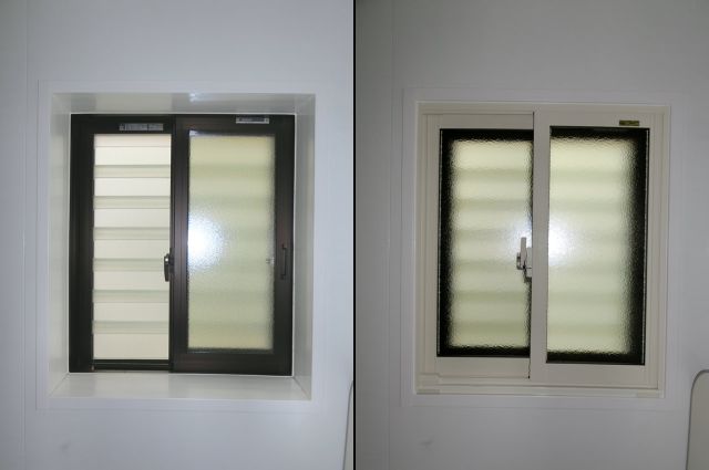 浴室窓に内窓インプラス　断熱対策、目隠し対策に　大府市